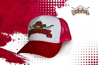 Czapka Wild Bill - Trucker
bordowa, damska